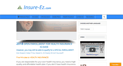 Desktop Screenshot of insure-ez.com