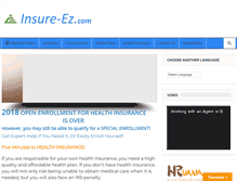 Tablet Screenshot of insure-ez.com